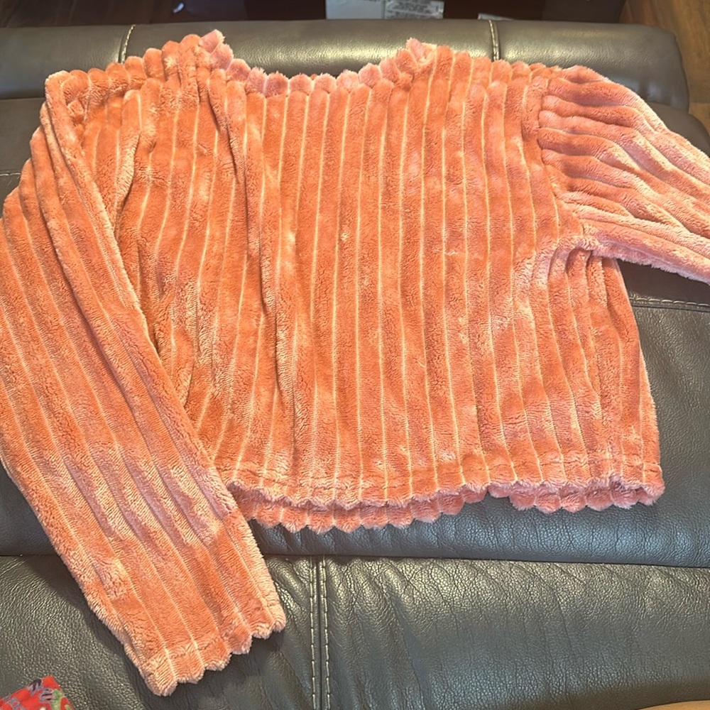 Cropped Ribbed Sweater